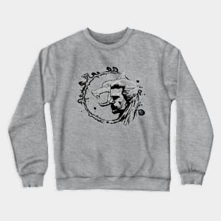 wolf black Crewneck Sweatshirt